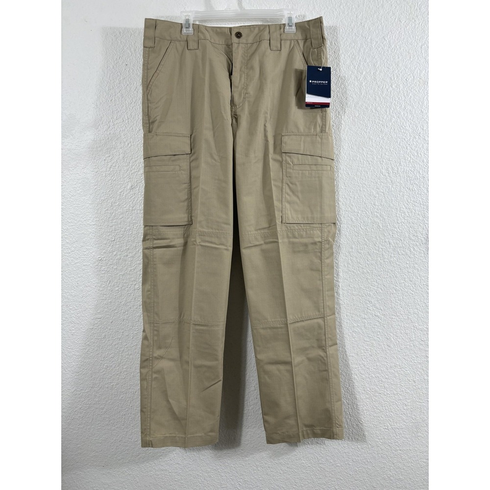Propper Pants Womens‎ 14 Long Khaki RevTac Ripstop Cargo Tactical F52035025014L